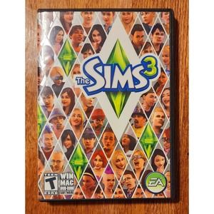 The Sims 3 Game PC With Key Command Card, book and 2009 Disc Looks Great